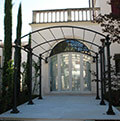 wrought iron canopy