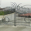 recinzione in ferro battuto