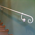 internal wrought iron handrails