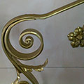 internal wrought iron handrails