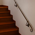 internal wrought iron handrails