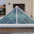 wrought iron skylight