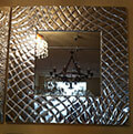 wrought iron mirror, iron wall mirror