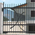 wrought iron gate