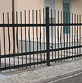 wrought iron gate