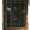 wrought iron grating