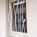 wrought iron grating