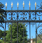 wrought iron gate