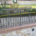 Balustrades for external staircases