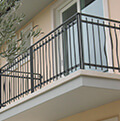 Balustrades for external staircases