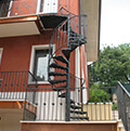 Balustrades for external staircases