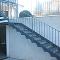 Balustrades for external staircases