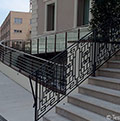 Balustrades for external staircases