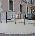 Balustrades for external staircases