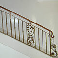 Balustrades for internal  staircases