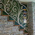 Balustrades for internal  staircases