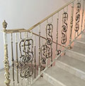 Balustrades for internal  staircases