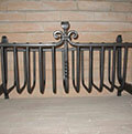 wrought iron fireplace tools