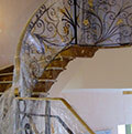 Wrought iron balustrade, Wrought iron railing