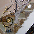 Wrought iron balustrade, Wrought iron railing