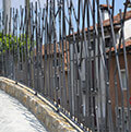 wrought iron balustrade