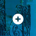 Wrought iron balustrade, Wrought iron railing